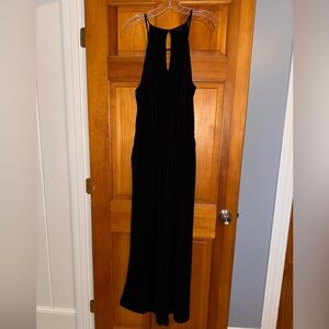 Elegant Black Halter Jumpsuit